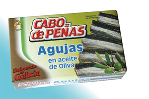 Agujas in olijfolie Cabo de Peñas