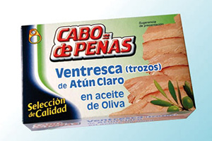 Ventresca en aceite de oliva Cabo de Peñas